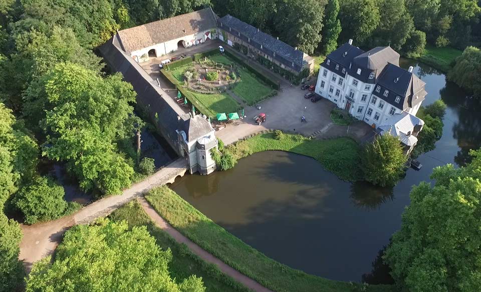 Bogenschiessen in Kerpen, Schloss Türnich
